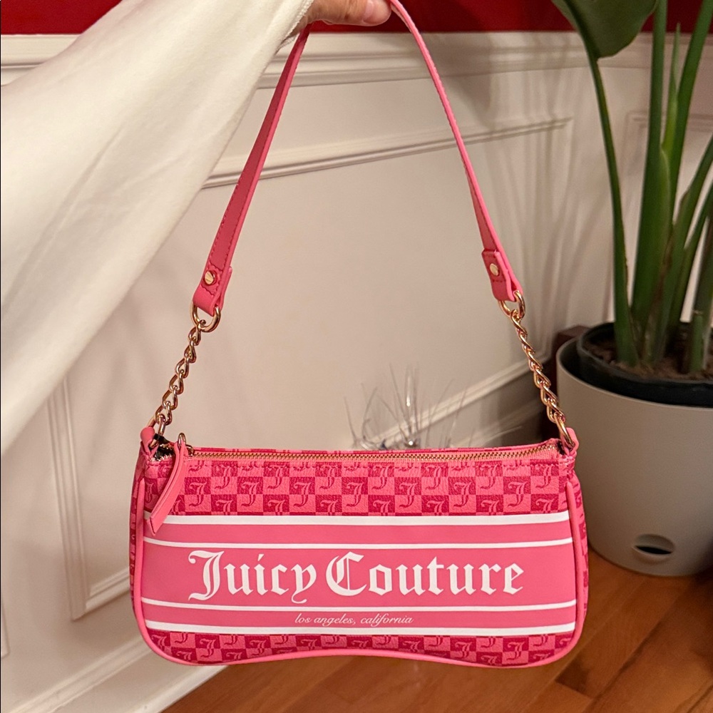 Juicy Couture Bold Pink Shoulder Bag
